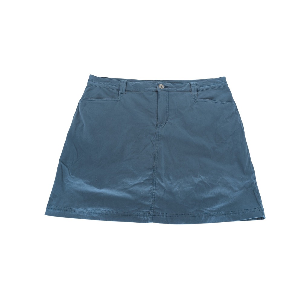 Eddie Bauer Skort Women 14 Blue Hiking Athletic Activewear Stretch Gorpcore